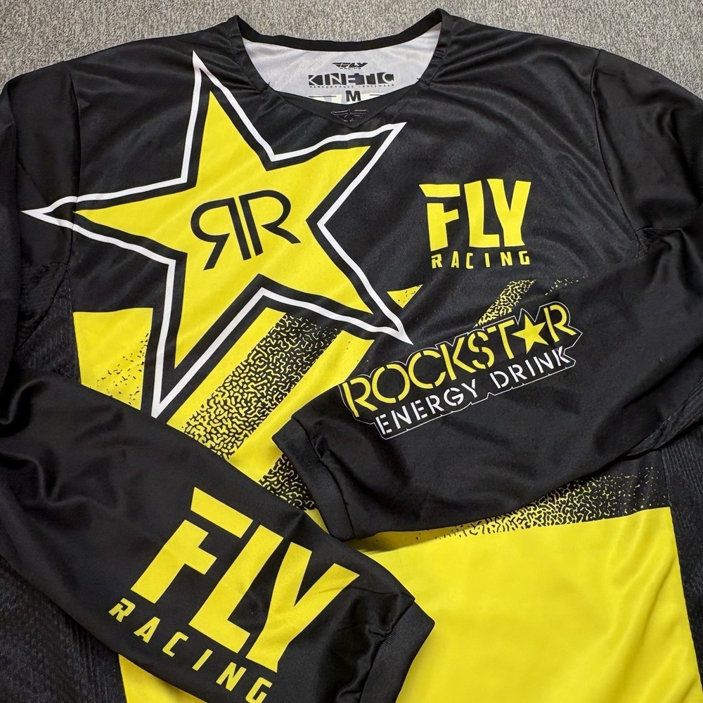 Rockstar Racing Fly‎ Racing Kinetic Motocross Jersey Men's M